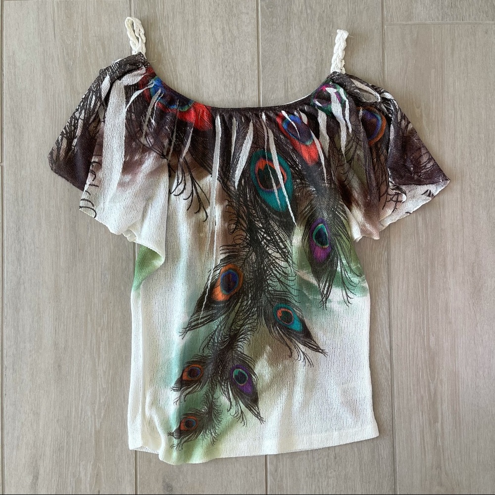 Code Vintage knit blouse shirt